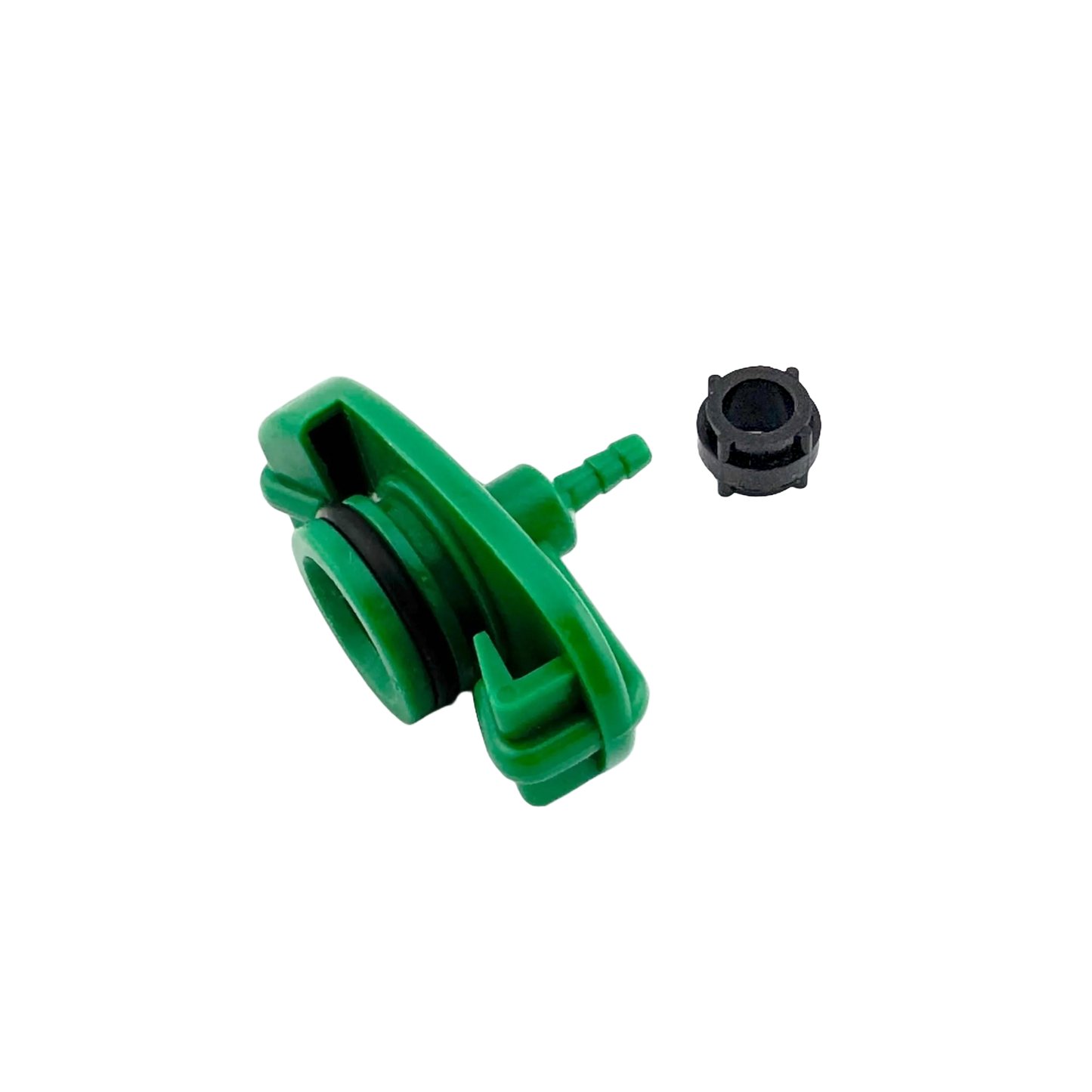 Industrial Syringe Barrel Pneumatic Adapter Head & Collet Locking Ring Set - 5cc 10cc 30cc 55cc